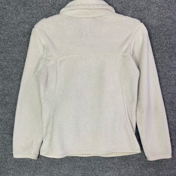 Patagonia White Re Tool Snap T Fuzzy Fleece‎ Jacket Size XS - Picture 2 of 10